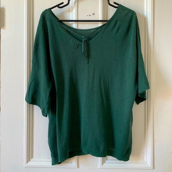 Loose top (cotton and linen) - Picture 2 of 2